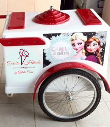 Renta de Carrito de Helados para Bodas