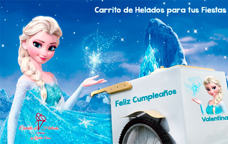 Renta de Carrito de Helados para Fiesas Infantiles