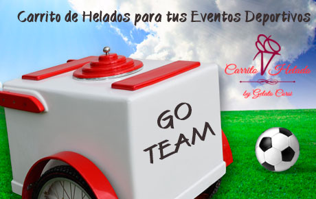 Carrito de Helados para Eventos Deportivos